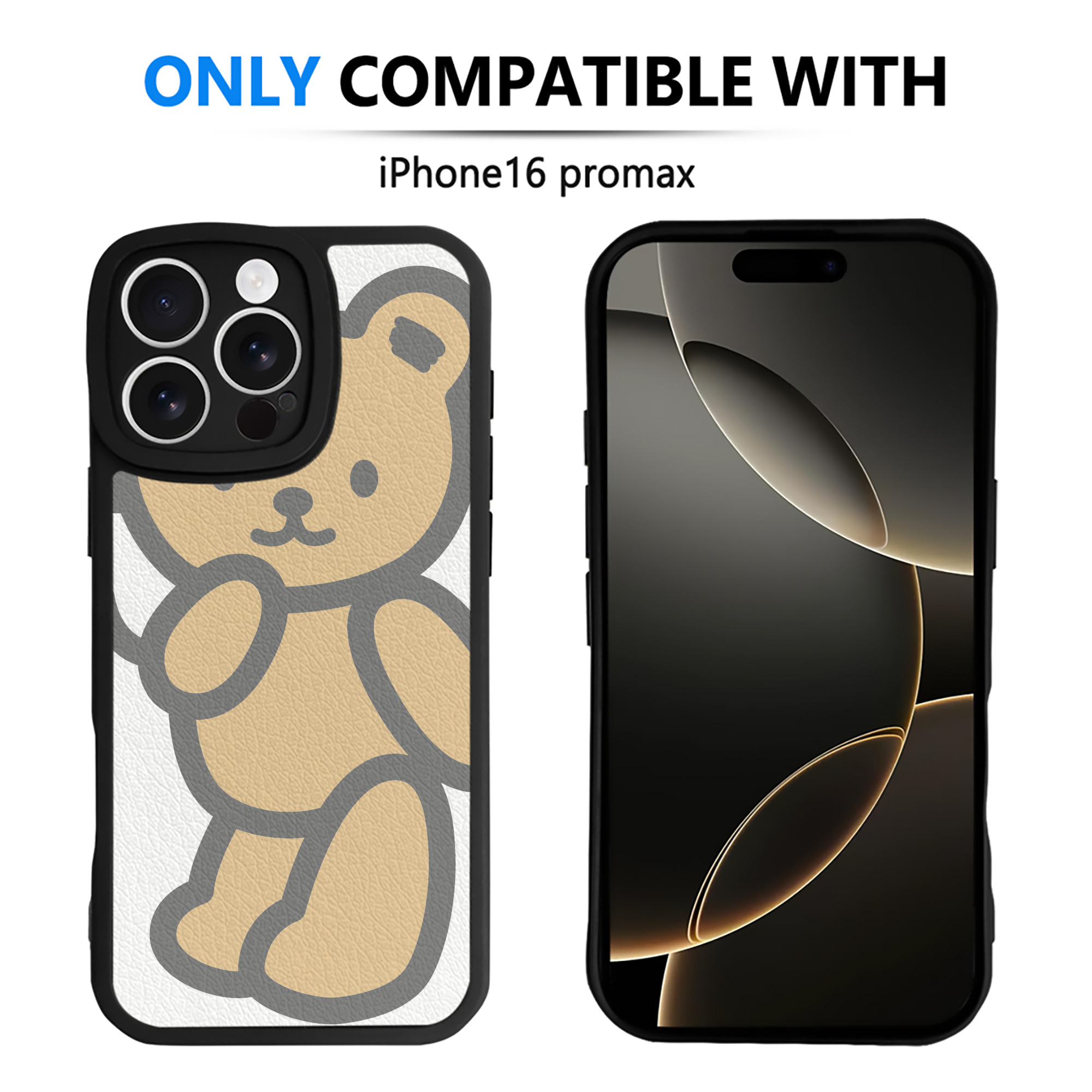 （画像用） Hello Kitty ハローキティ 【iPhone 16シリーズ対応】シリコンスマホケース（レザー調） 材質：シリコン